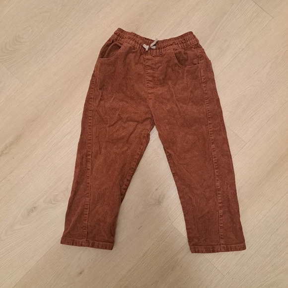 Zara Other - Zara Kids Burnt Orange Brown Corduroy Pants Size 4-5 Years
